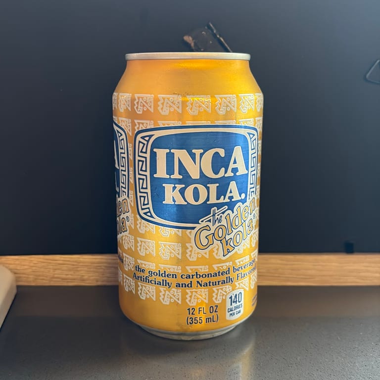Enjoy Inca Kola with Your Meal