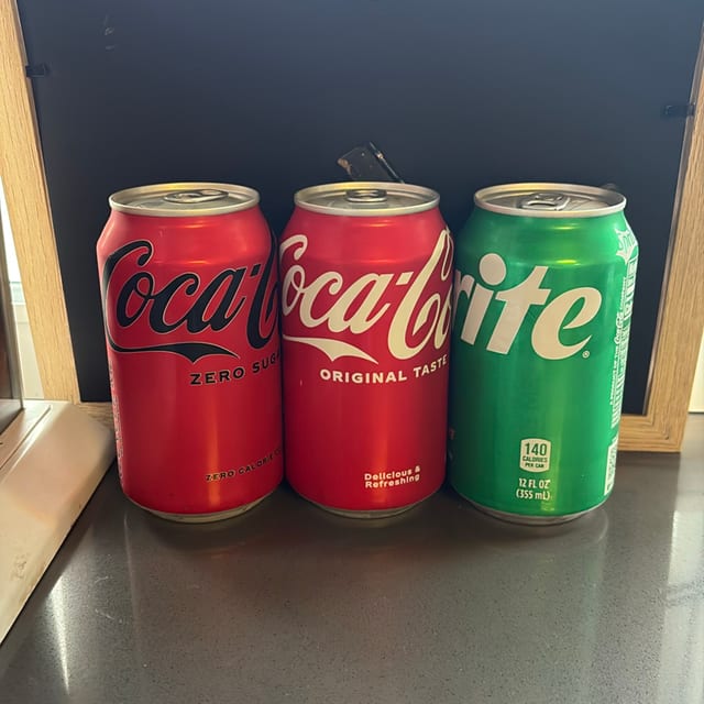 Canned Soda.