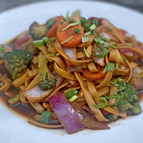 Vegetables / Veggie Fettuccine Al Wok.