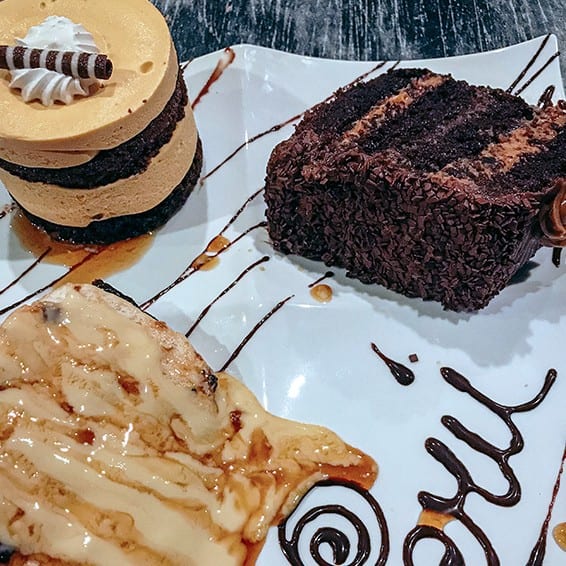Dessert Sampler.