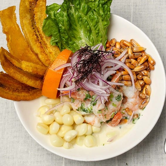 Ceviche de Camarones / Shrimp.
