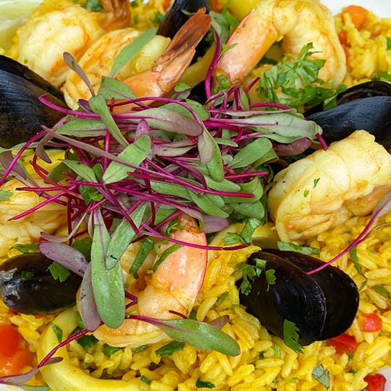 Arroz con Mariscos.