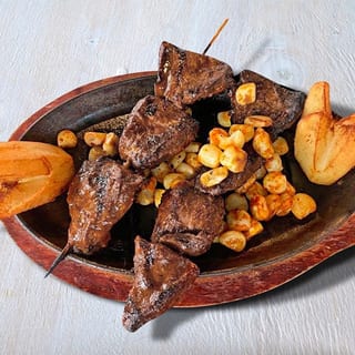Anticuchos de Corazón de Ternera