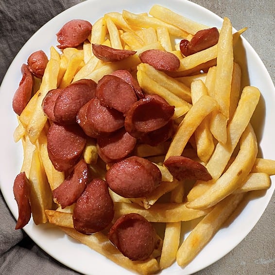 Kids Salchipapas.