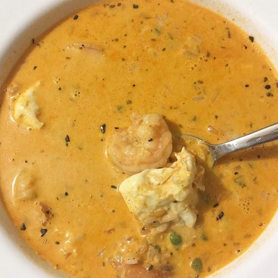 Chupe de Camarones.