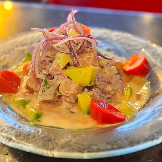 Ceviche de De la Tia.