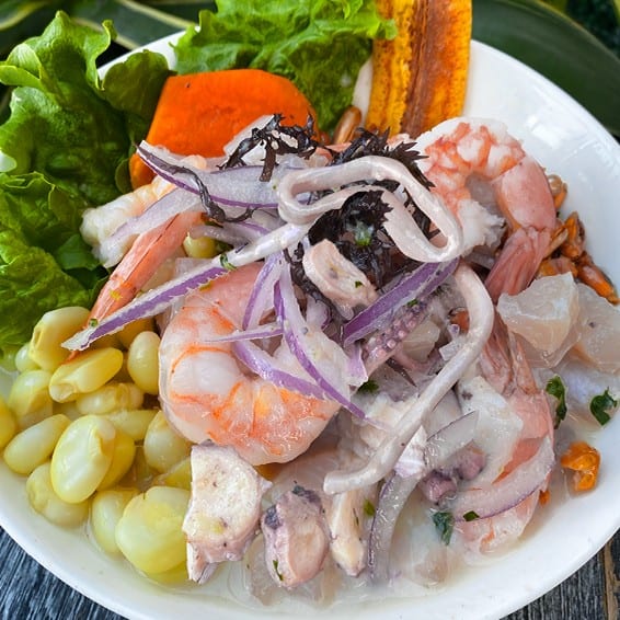Ceviche Mixto / Mixed.