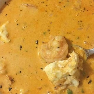 Risotto de Chupe de Camarones